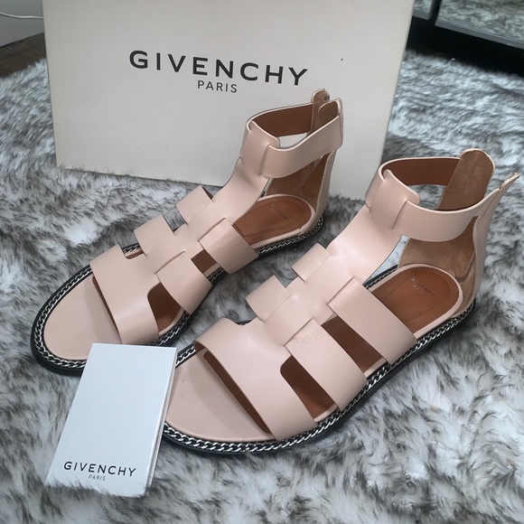 Givenchy D Chain Low Gladiator sandals 39.5 - Picture 1 of 7
